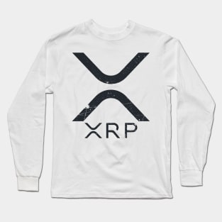 XRP - Distressed Long Sleeve T-Shirt